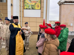 Благочинный Новоалександровского округа принял участие в торжественной церемонии приведения к присяге новобранцев Юнармии