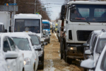 Пробки в 9 баллов напрягли жителей Ставрополя второе утро подряд