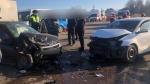 В ДТП на дороге в аэропорт Ставрополя пострадали два человека