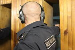 В Ставрополе полицейские соревновались в стрельбе с расстояния 25 метров