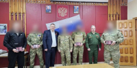 Четверых бойцов СВО из Предгорного округа наградили орденами и медалями - Телеканал СвоёТВ