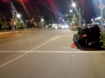 «Гранта» перевернулась в Ставрополе, два пассажира пострадали