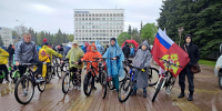 В Ставрополе росгвардейцы приняли участие в ежегодном патриотическом велопробеге - Росгвардия