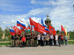 В Советском округе сыграли в футбол, совершили велопробег и легкоатлетический забег