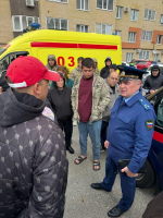 С пострадавшими от взрыва газа в Ставрополе встретился прокурор