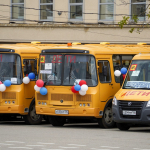 Школам Ставрополья вручили 41 новый автобус