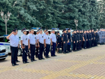 В Ставрополе прошёл строевой смотр нарядов полиции