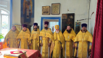 В храме святого великомученика Димитрия Солунского села Безопасного прошло общее собрание духовенства Донского благочиния