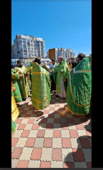 Престольный день отпраздновали в храме святых благоверных князя Петра и княгини Февронии города Невинномысска