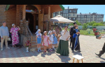 Престольный день отпраздновали в храме святых благоверных князя Петра и княгини Февронии города Невинномысска