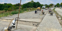 Восстановление дорожного покрытия в Казинке - в работе! - Министерство природных ресурсов и охраны окружающей среды