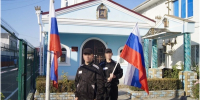 В ИК-4 УФСИН России по Ставропольскому краю состоялись торжественные мероприятия в честь государственного праздника - УФСИН России