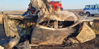 Два человека погибли в лобовом столкновении авто в Новоселицком округе - ИА Победа 26