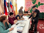 Единственный ветеран Андроповского округа Ставрополья в 101 год пришел на выборы