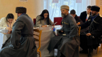 Казаки в Железноводске приехали на выборы на лошадях