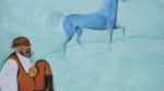 Биценко Е.Ф. Сказка. 1967 г. Бумага, пастель, 70х84