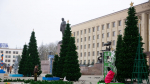 Площадь Ленина в Ставрополе украшают к Новому году