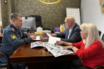 Заместитель начальника УФСИН России по Ставропольскому краю Дмитрий Кулаков с рабочим визитом посетил Торгово-промышленную палату Ставропольского края