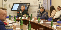 В Ставрополе офицер Росгвардии принял участие в межведомственном круглом столе, приуроченном ко Дню Конституции - Росгвардия