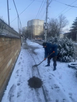 Более 65 единиц спецтехники задействованы для уборки улиц Ставрополя.