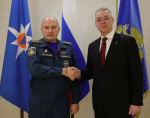 Губернатор Ставрополья обсудил защиту края от пожаров с главой МЧС