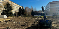 Электросети прокладывают в новом модуле больницы скорой помощи в Ставрополе - ИА Победа 26