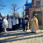 Престольный день отпраздновали в храме святителя Спиридона Тримифунтского села Красная Поляна