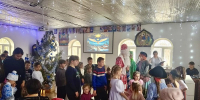 Детская рождественская ёлка прошла в храме Рождества Пресвятой Богородицы села Манычского - Епархия