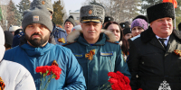 Сотрудники МЧС Ставрополья почтили 83-ю годовщину освобождения Ставрополя - МЧС Ставропольского края