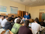 В филиале провели разъяснительную работу о военной службе по контракту в войсках беспилотных систем Вооружённых Сил РФ