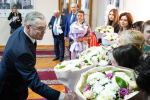 ГУБЕРНАТОР СТАВРОПОЛЬЯ ВСТРЕТИЛСЯ С ВДОВАМИ И МАТЕРЯМИ ГЕРОЕВ РОССИИ
