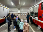 Ставропольские дошкольники подарили музыкальный сюрприз огнеборцам МЧС России