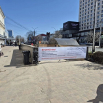 Музыкальную лестницу в районе площади Ленина ремонтируют в Ставрополе
