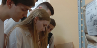 В архивном отделе администрации города-курорта Железноводска для учащихся 10 класса МБОУ СОШ № 10 проведена ознакомительная экскурсия по архиву - Комитет по делам архивов