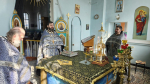 В храме преподобного Серафима Саровского села Труновского собором духовенства Донского благочиния совершена Литургия Преждеосвященных Даров