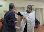 Духовенством Медвеженского благочиния совершено Таинство Соборования в доме-интернате села Преградного