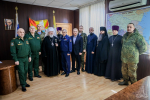 Митрополит Кирилл принял участие в совещании с военнослужащими в городе Ставрополе