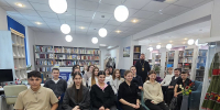 В районной библиотеке Новоалександровска состоялась просветительская беседа благочинного округа с учащимися гимназии № 1 - Епархия