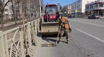 Ливнёвки прочищают на улицах Ставрополя