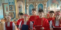 В храме Успения Божией Матери села Кочубеевского состоялся традиционный пасхальный фестиваль «Духовной радости сияние» - Епархия