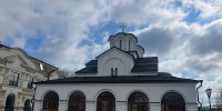 Во вторник Светлой седмицы митрополит Кирилл совершил Литургию в храме великомученика Георгия Победоносца подворья мужского монастыря иконы Пресвятой Богородицы «Всех скорбящих Радость» в городе Михайловске - Епархия