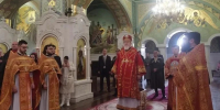 В среду светлой седмицы митрополит Кирилл совершил литургию во Владимирском соборе города Ставрополя - Епархия