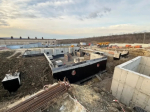На Сенгилеевском водозаборе продолжают строительство новой насосной станции