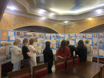 29 апреля 2026 года в Казанском кафедральном соборе города Ставрополя сотрудники архивного отдела провели показ выставки для сотрудников администрации города Ставрополя