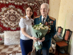 В Ставрополе сотрудники СК России поздравили ветерана Великой Отечественной войны с Днем Победы