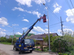 В Ставрополе устанавливают почти 13 км новых линий уличного освещения