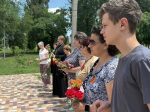 Приходы Ольгинского благочиния приняли участие в Общероссийской минуте молчания