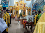 В храме святителя Николая Чудотворца села Сухая Буйвола состоялось общее собрание и исповедь духовенства Светлоградского благочиния