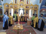 В храме святителя Николая Чудотворца села Сухая Буйвола состоялось общее собрание и исповедь духовенства Светлоградского благочиния