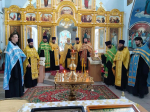 В храме святителя Николая Чудотворца села Сухая Буйвола состоялось общее собрание и исповедь духовенства Светлоградского благочиния